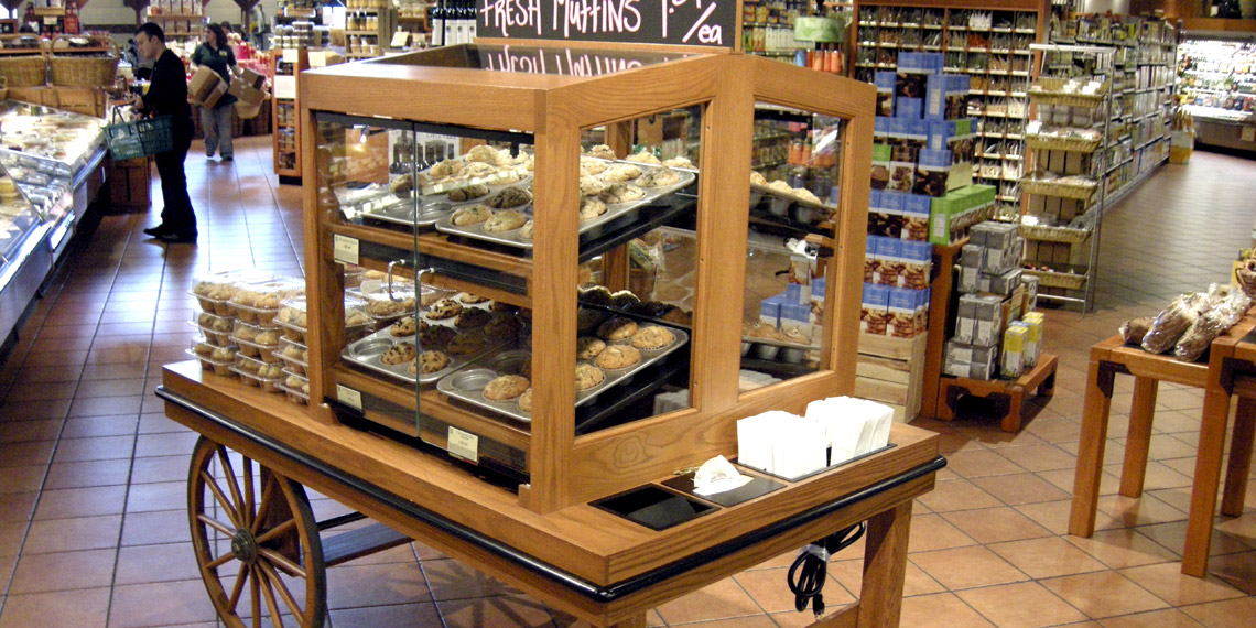 Bakery Fixtures CMS Display Fixtures