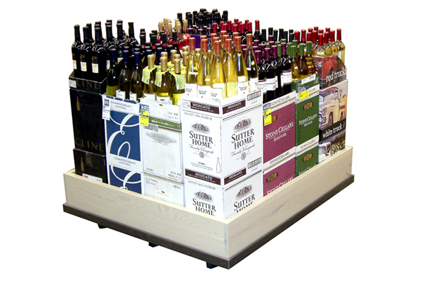 Wine Pallet Display