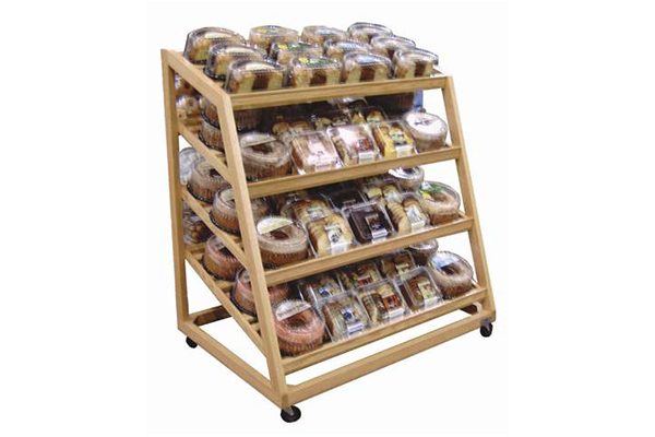 Bakery Cart Sloped Display