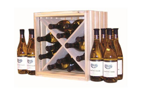 Wine Crate Display